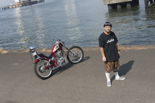 荒戸 完 & YAMAHA SR400(2019.08.17/NAGOYA)_f0203027_16322406.jpg