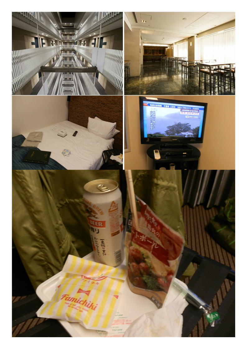 台風で上野のホテルに宿泊。食事を取れる場所もなく、コンビニで仕込んだ食事_f0388041_08334596.jpg