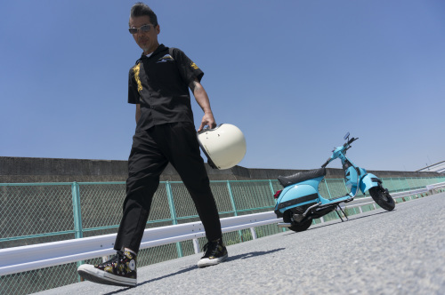 大野 孝志 & PIAGGIO Vespa P200(2019.05.11/OSAKA)_f0203027_17545404.jpg