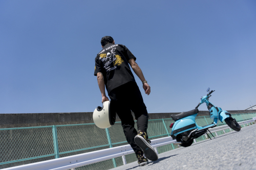 大野 孝志 & PIAGGIO Vespa P200(2019.05.11/OSAKA)_f0203027_17545723.jpg