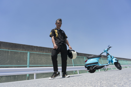 大野 孝志 & PIAGGIO Vespa P200(2019.05.11/OSAKA)_f0203027_17552610.jpg