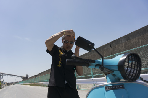大野 孝志 & PIAGGIO Vespa P200(2019.05.11/OSAKA)_f0203027_17554097.jpg