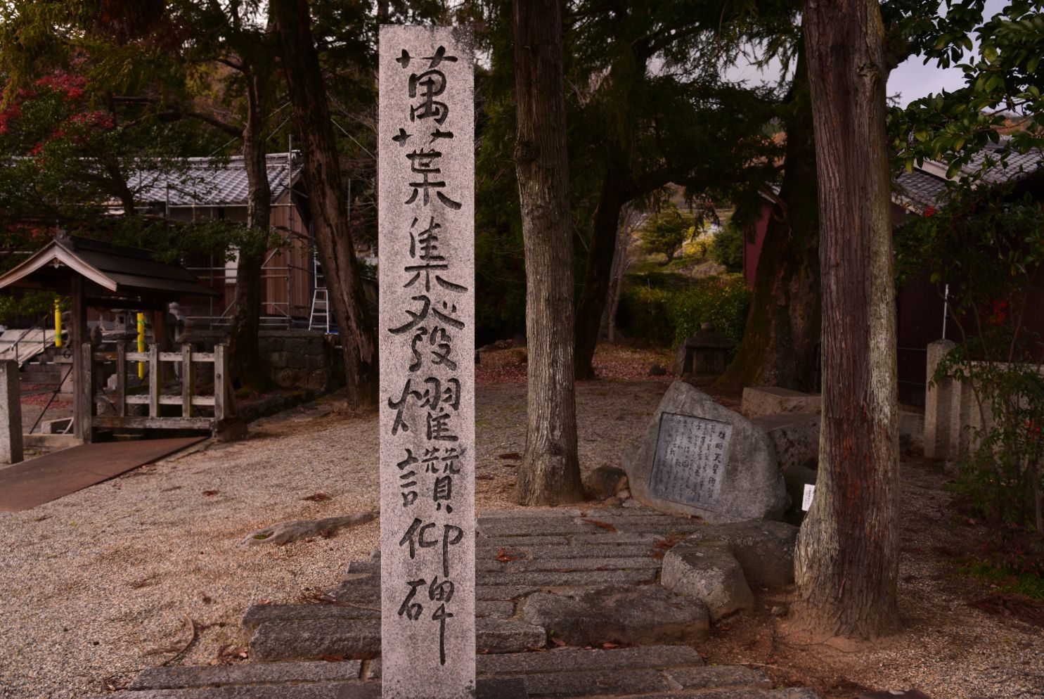 万葉集一番歌　春日神社境内（桜井市脇本）にて_a0237937_08055663.jpg