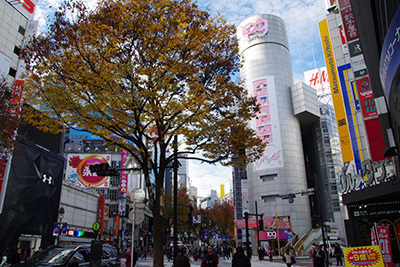 12月5日㈭の109前交差点_b0056983_21525701.jpg