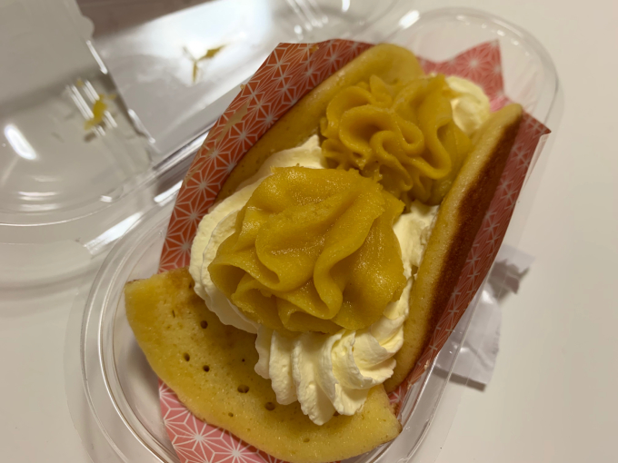 ファミリーマート　安納芋のスイートポテトどら_a0388520_23142297.jpg