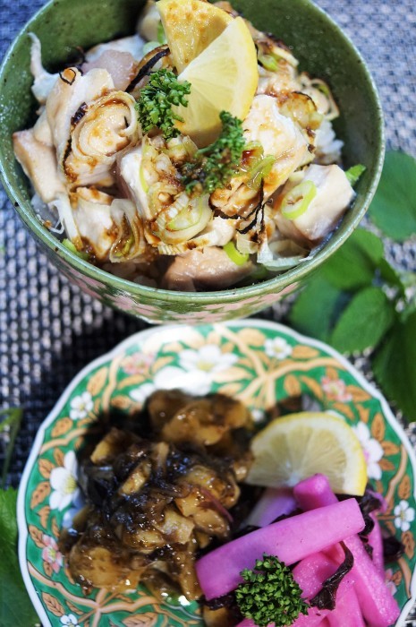 ■THE.朝ご飯【朝からビンチョウの葱塩レモン・炙り丼♪】_b0033423_23562970.jpg