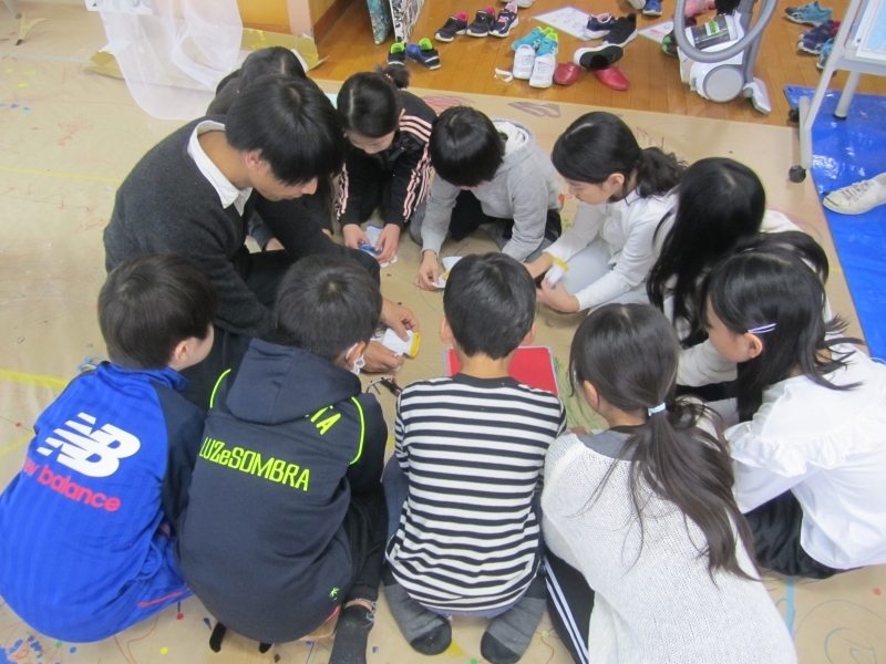 【おとどけアート×森迫暁夫 美しが丘緑小学校】11/28 10日目_a0062127_18423619.jpg