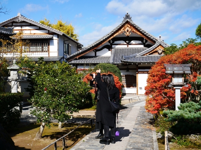 　　嵯峨・嵐山めぐり　４　天龍寺から竹林の小径へ　　２０２３-１１-２８　００：００_b0093754_22240910.jpg