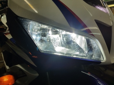 CBR600RR ヘッドライトLED化 : ノザワホンダ船橋店 STAFFブログ