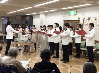 群馬中央病院附属介護老人保健施設様 クリスマスコンサート(訪問演奏会)_d0097259_14415509.jpg