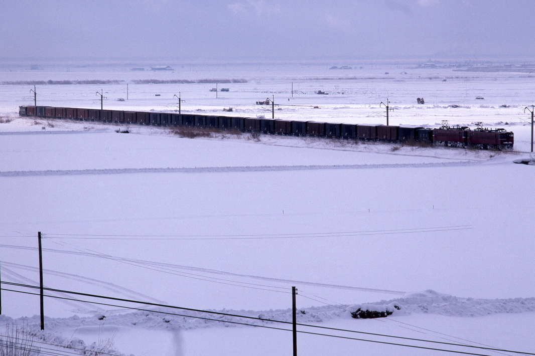 雪原を走る貨物列車 - 1984年・奥羽本線 -_b0190710_19174106.jpg