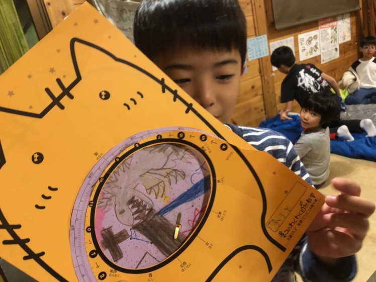 星空キャンプ〔1日目〕宇宙の不思議と天体について学ぶ3日間。初日はネコ型星座版作りに挑戦!_d0363878_00091660.jpg