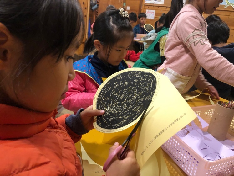 星空キャンプ〔1日目〕宇宙の不思議と天体について学ぶ3日間。初日はネコ型星座版作りに挑戦!_d0363878_00095309.jpg