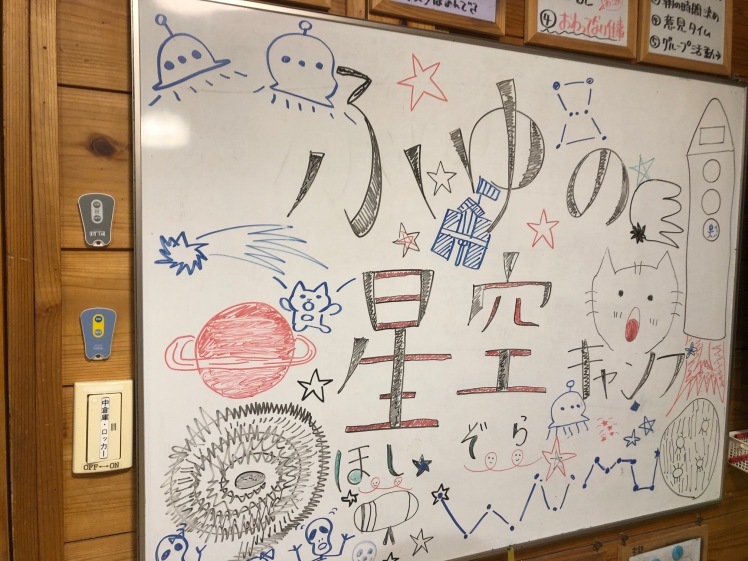 星空キャンプ〔1日目〕宇宙の不思議と天体について学ぶ3日間。初日はネコ型星座版作りに挑戦!_d0363878_00115025.jpg