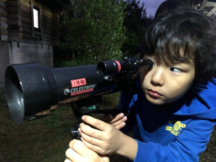 星空キャンプ〔2日目〕山の上のキャンプ場に到着。雨の切れ間に天体望遠鏡の練習だ!_d0363878_22584424.jpg
