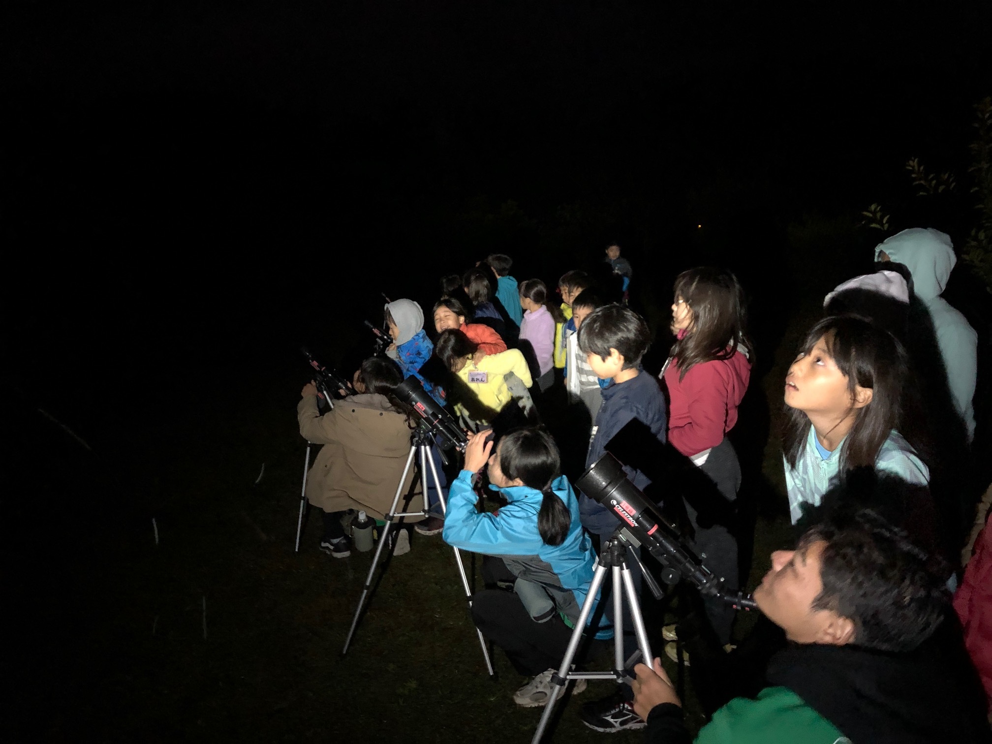星空キャンプ〔2日目〕山の上のキャンプ場に到着。雨の切れ間に天体望遠鏡の練習だ!_d0363878_22584585.jpg