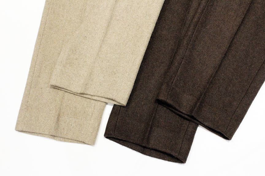 TOWN CRAFT (タウンクラフト) \" Wide Wool Trouser \"_b0122806_13403869.jpg