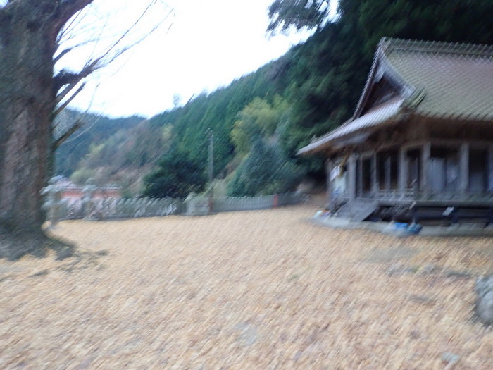 客人神社の落ち葉の掃除_c0116915_23440579.jpg