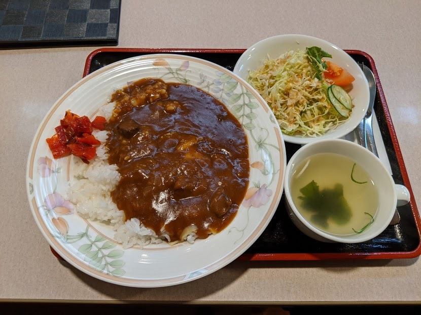 東亜珈琲館 本店さんで日替りランチのチーズカレー 千歳市清水町4 ｅｉｈｏのブログ２