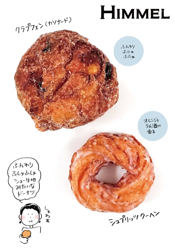 大岡山 ヒンメルのドーナツ2種 ふわしゅわシュー生地っぽいドーナツ 溝呂木一美の仕事と趣味とドーナツ