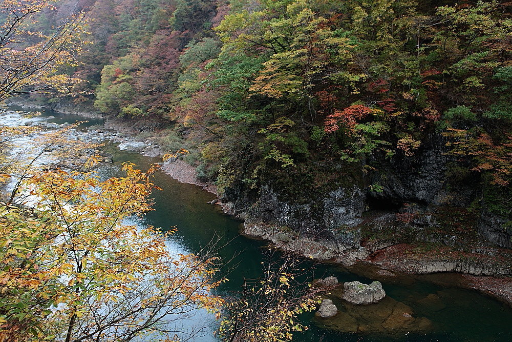 仙北市 紅葉の名所 抱返り渓谷 後半_e0165983_11451577.jpg