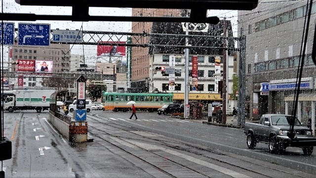藤田八束の鉄道写真@高知の路面電車、日本最古の路面電車高知を走る、高知の路面電車は走行距離も日本一、とさでん交通・土佐電鉄_d0181492_23510500.jpg