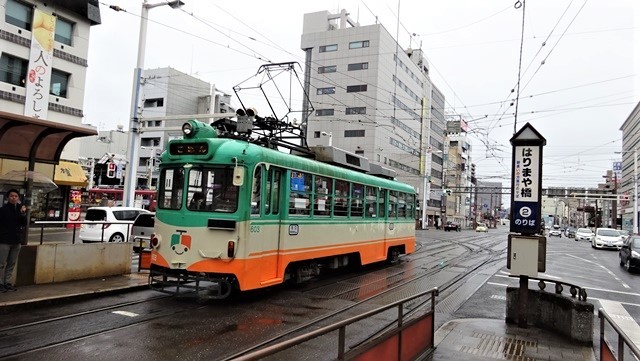 藤田八束の鉄道写真@高知の路面電車、日本最古の路面電車高知を走る、高知の路面電車は走行距離も日本一、とさでん交通・土佐電鉄_d0181492_23524030.jpg