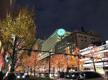 夕暮れの御堂筋_e0103024_00064601.jpg