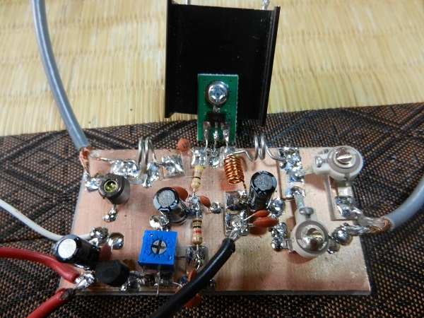 RQA0009を使用した単段アンプの製作－NANO VNAによるマッチング調整