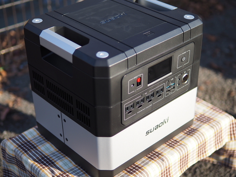 PR 】UPS搭載ポータブル電源「suaoki」G1000 をアウトドアで使っ PR 】UPS搭載ポータブル電源「suaoki」G1000 をアウトドアで使っ