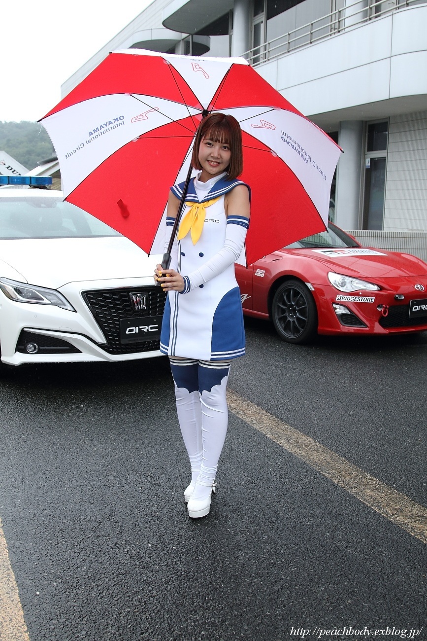 坂本七海 さん、萩 ゆりの さん、甲斐ゆいか さん、細野かりん さん、朝陽 唯 さん(OIRC(仮) 岡山国際サーキット・サーキットクイーン) _c0215885_22364229.jpg