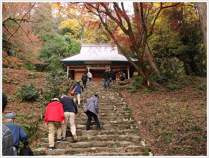 名古屋発、おひとり参加のツアー 備忘録 その2 多良峡から鶏足寺、その前に昼食もね_b0175688_00201626.jpg