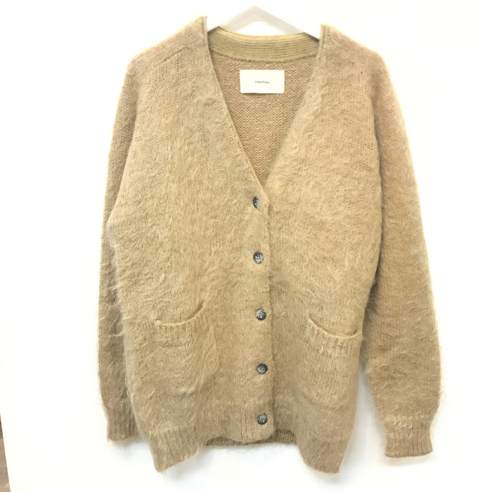 todayful Brushed Mohair Cardigan