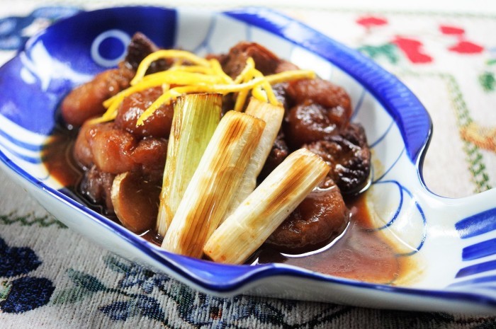 ■【菜園大根と豚胸ブロック肉のコッテリ煮】ちょっと煮過ぎましたが>。!_b0033423_10124930.jpg