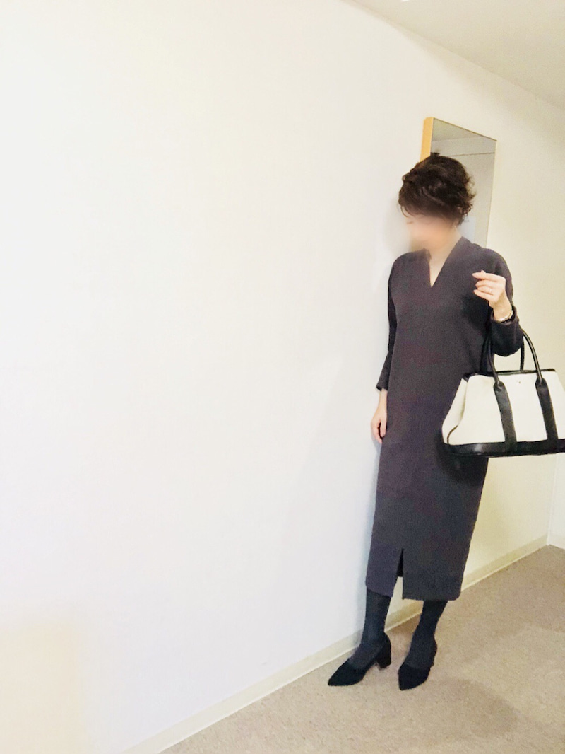 オープンキャンパス 学校説明会でも大活躍のワンピとトレンチ 無理しない シンプル母コーデ