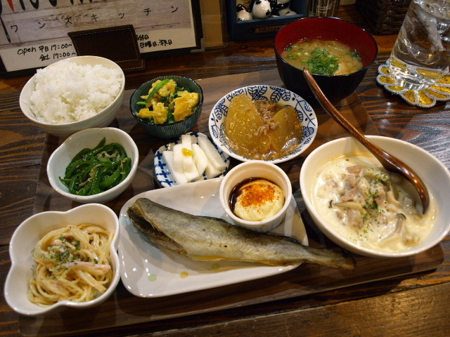 おかずバル One’s Kitchen(ある日の定食)_d0153062_07320696.jpg