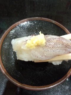 東京駅 函館立喰い寿司 函太郎(かんたろう)の握り1貫80円より_f0112873_23575566.jpg