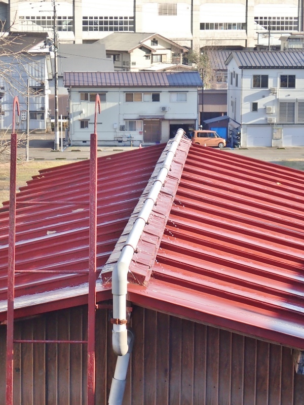 【浦佐びしゃもん亭】の融雪屋根の点検を行いました_c0336902_20205816.jpg