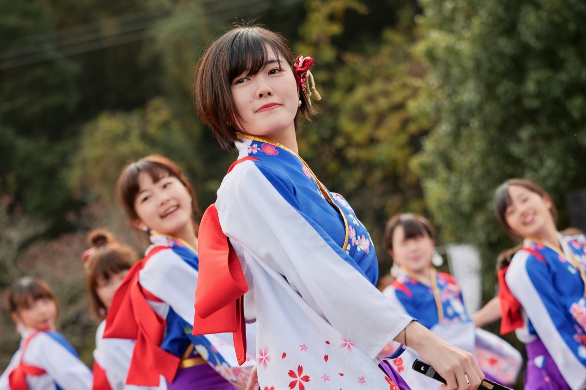 2018日原らっせによさこい祭りその21(山口県立大学よさこい部 奄美連合萩組その2)_a0009554_23084865.jpg