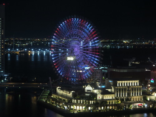 ニューオータニイン横浜プレミアム1809号室からの感動夜景_c0075701_06205016.jpg