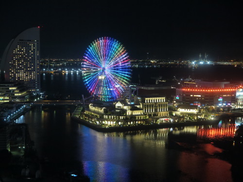 ニューオータニイン横浜プレミアム1809号室からの感動夜景_c0075701_06212414.jpg