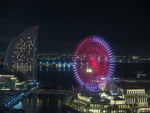 ニューオータニイン横浜プレミアム1809号室からの感動夜景_c0075701_06440559.jpg