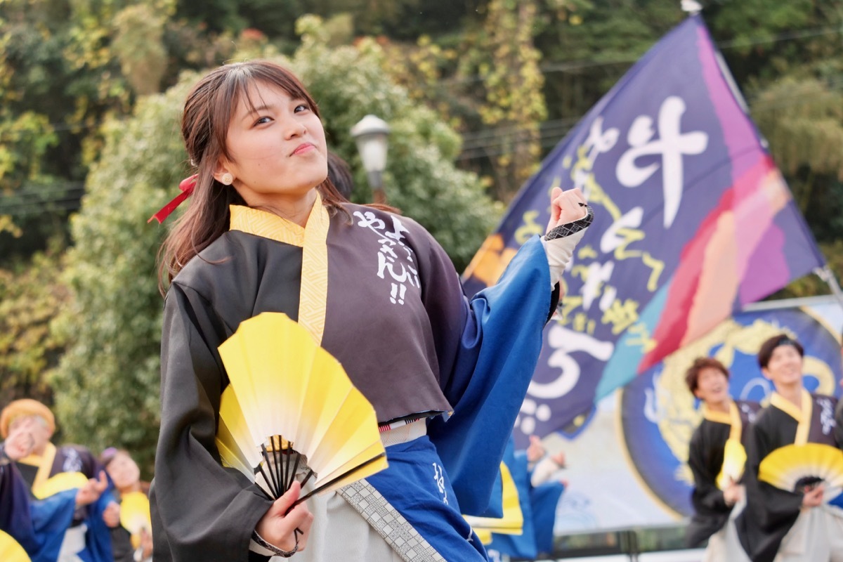 2018日原らっせによさこい祭りその22(山口大学よさこいやっさん!!その2)_a0009554_00220387.jpg