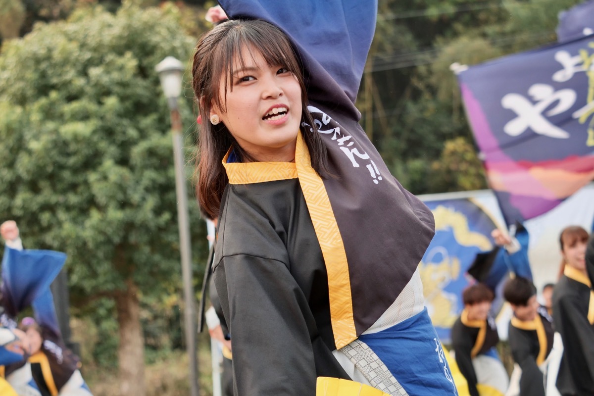 2018日原らっせによさこい祭りその22(山口大学よさこいやっさん!!その2)_a0009554_00223433.jpg