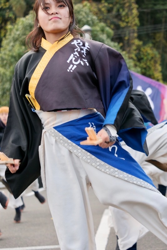 2018日原らっせによさこい祭りその22(山口大学よさこいやっさん!!その2)_a0009554_00255390.jpg