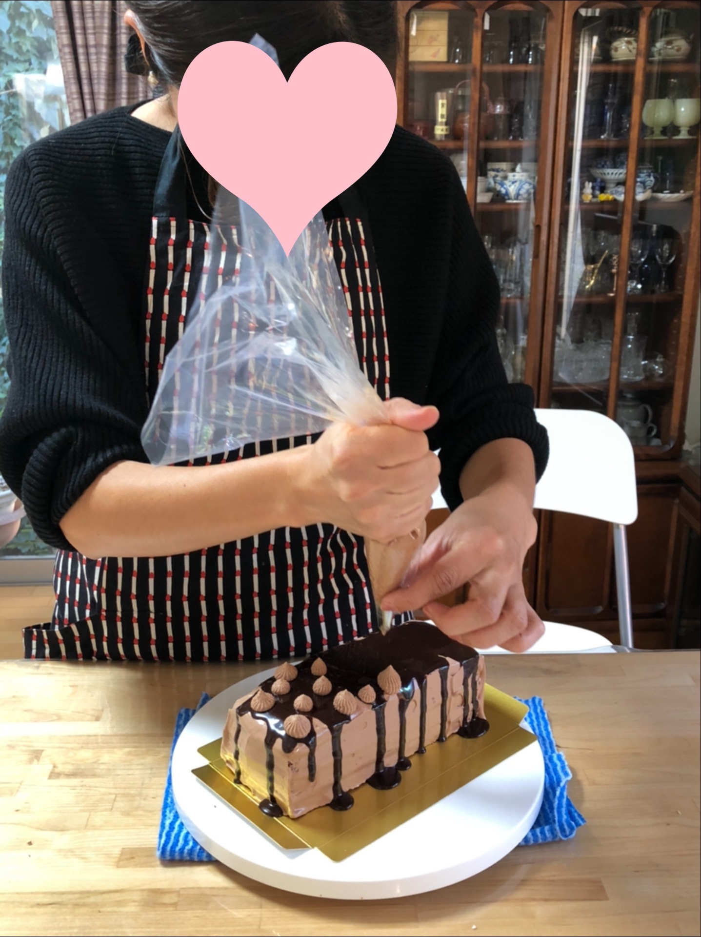 クリスマスチョコレートケーキレッスン_a0214059_12554884.jpeg