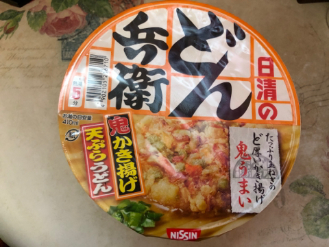 日清 どん兵衛鬼かき揚げ天ぷらうどん 未來 Miku 日和3 日清 どん兵衛鬼かき揚げ天ぷらうどん 未來 Miku 日和3