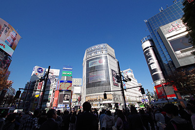 12月12日㈭の109前交差点_b0056983_15324782.jpg