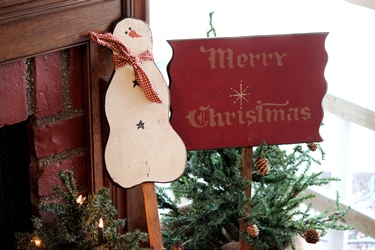 スノーマンとクリスマスのスタンドがお出迎え♪_f0161543_12324789.jpg