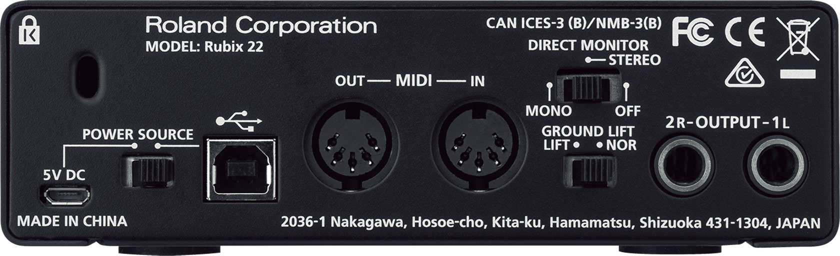 Hogeさん宅のRoland　Rubix 22　_c0141933_23235068.jpg